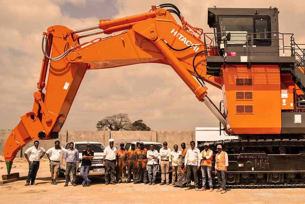 Rock Plant Hitachi East Africa excavators distributor Kenya
